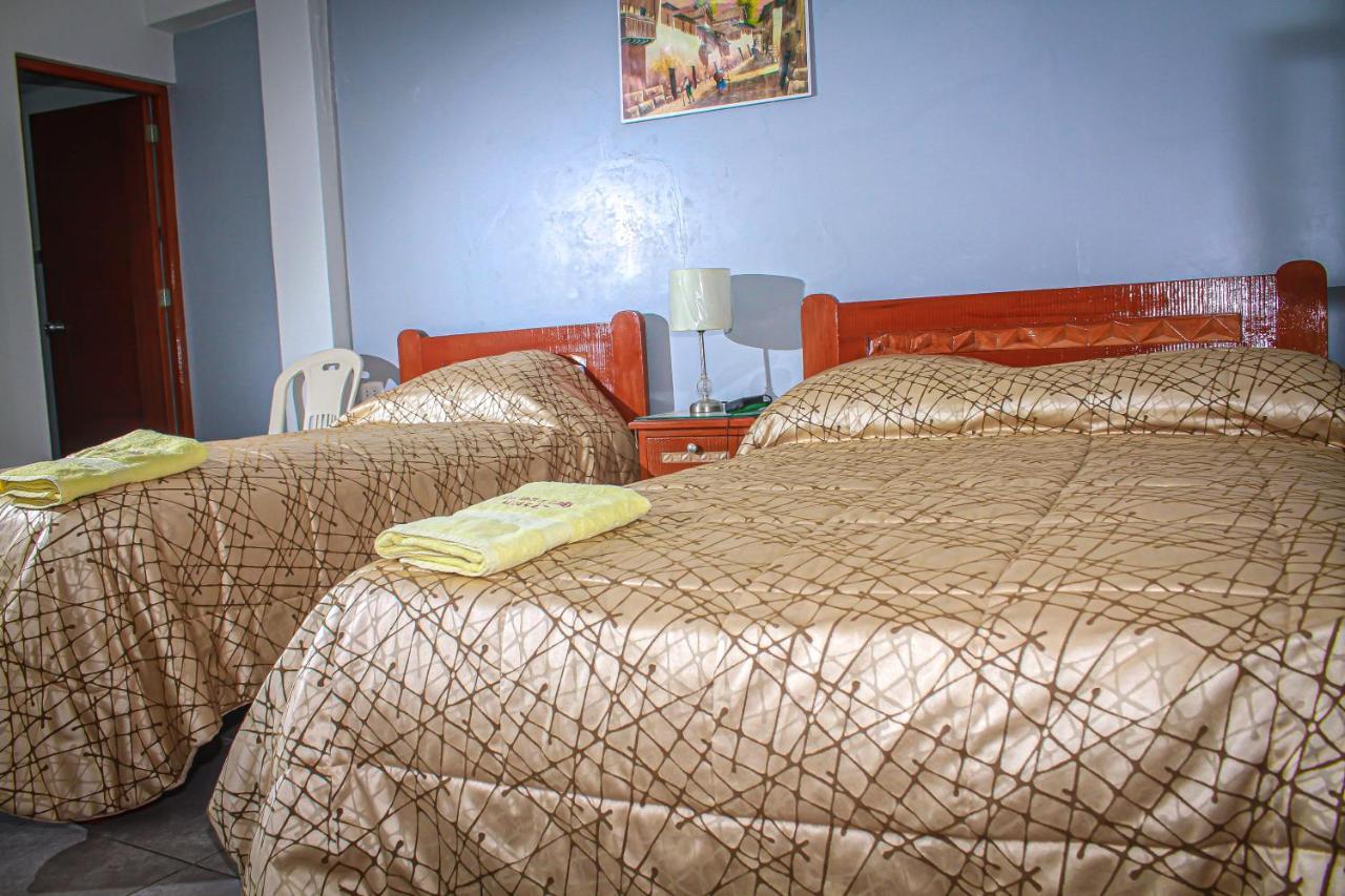 Hotel Virgen Del Carmen - Huaraz Bagian luar foto
